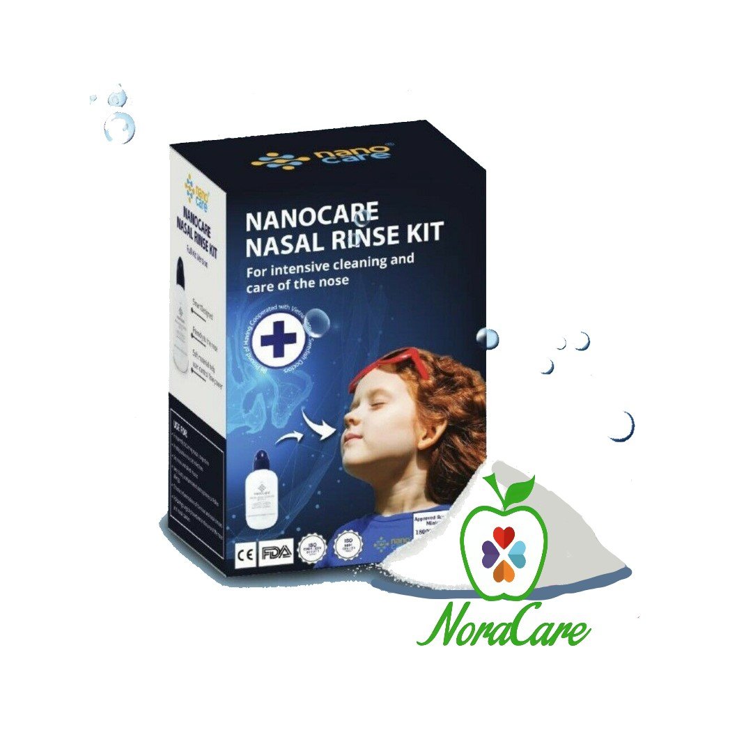 غسول الانف نانوكير NANOCARE NASAL RINSE KIT