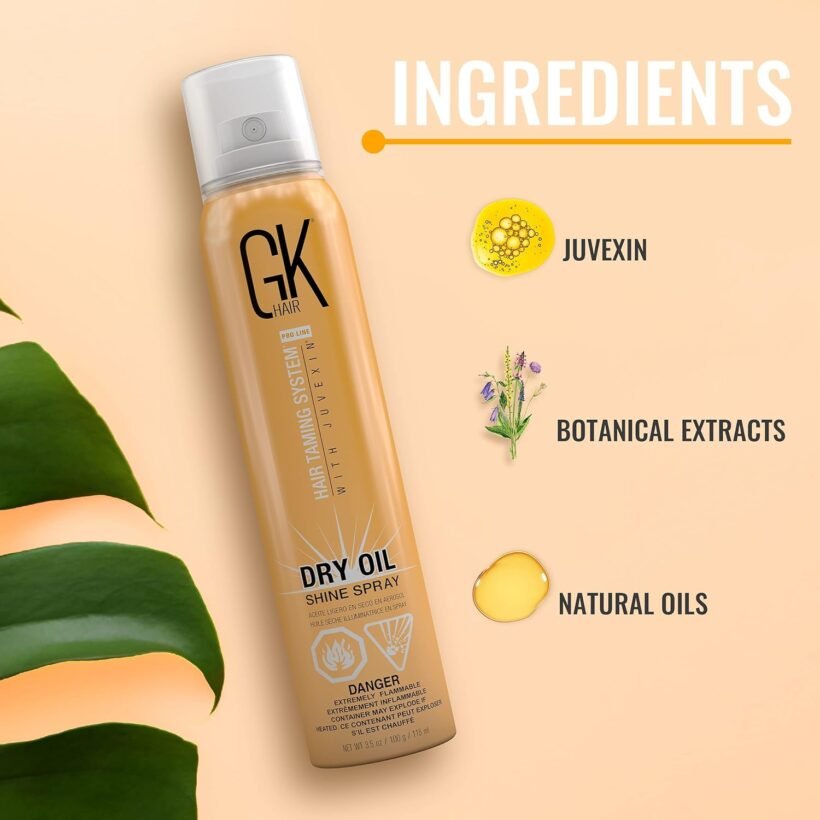 الشامبو الجاف GK جي كي دراي اويل بخاخ للشعر - الصورة 3