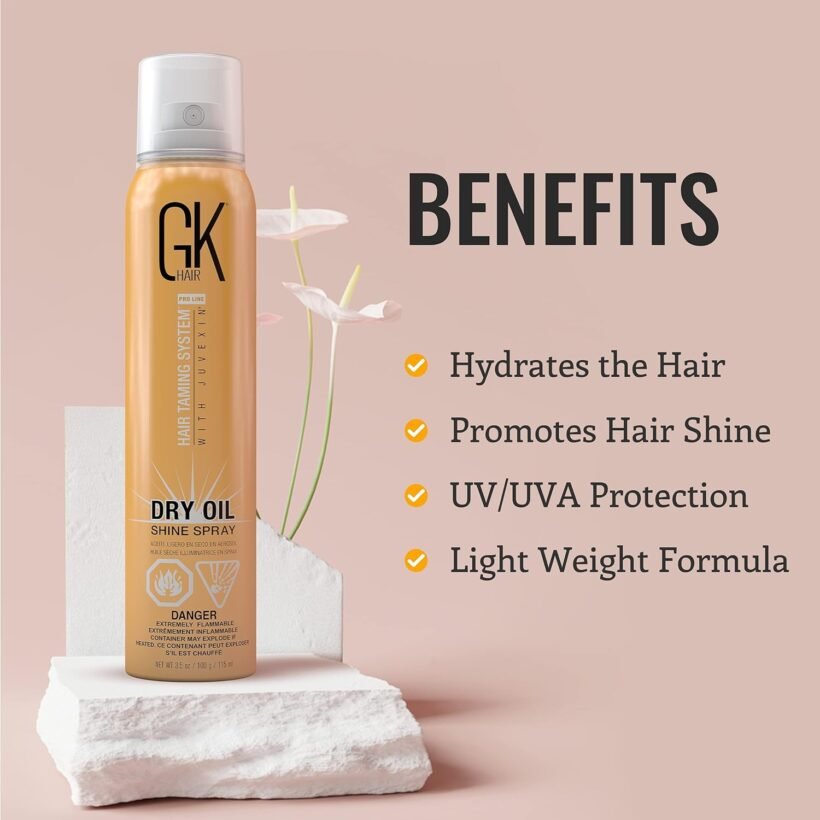 الشامبو الجاف GK جي كي دراي اويل بخاخ للشعر - الصورة 2