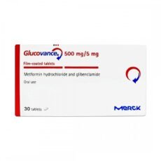 GLUCOVANCE 500 / 5 MG جلوكوفانس