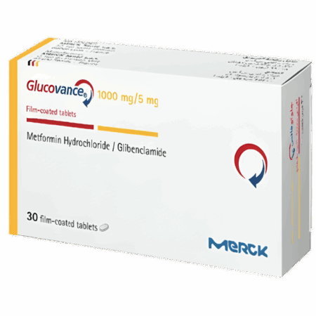 GLUCOVANCE 1000 / 5 MG جلوكوفانس