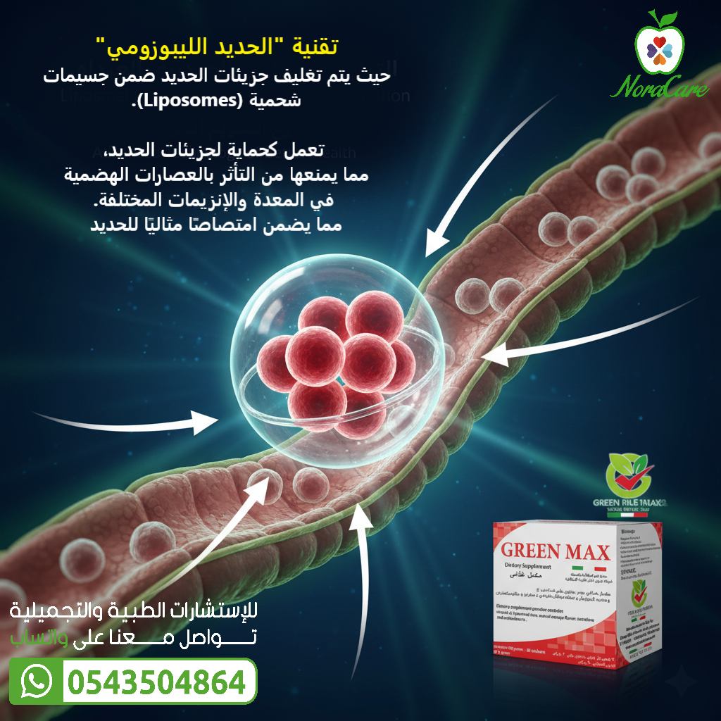 GREEN MAX جرين ماكس فيتامين الحديد - الصورة 6