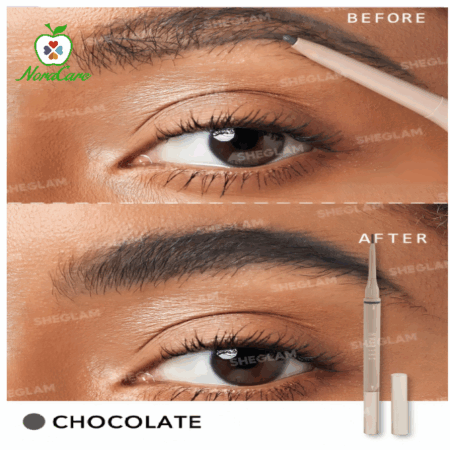 ⁦SHEGLAM قلم حواجب 2 في 1 من Brows On Demand⁩ - الصورة ⁦3⁩