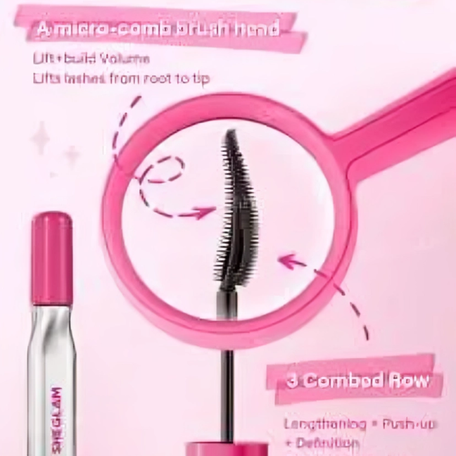 SHEGLAM ماسكارا Lashlighter Up & Out - الصورة 5