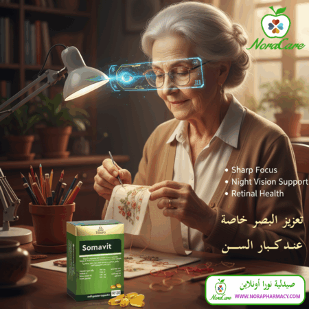 ⁦SOMAVIT مكمل الثوم و فيتامين A مع الرويال جيلي⁩ - الصورة ⁦6⁩