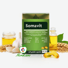 SOMAVIT مكمل الثوم و فيتامين A مع الرويال جيلي