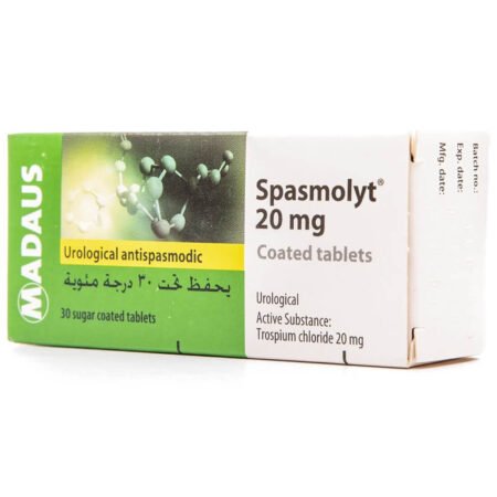 SPASMOLYT سبازمولايت 20 ملي 30 قرص