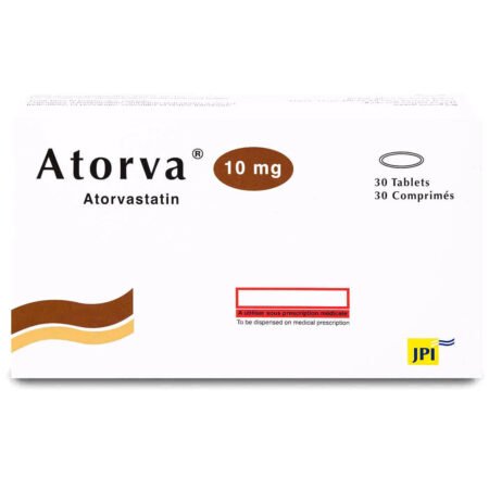 اتورفا Atorva 10 mg atorvastatin Tablets