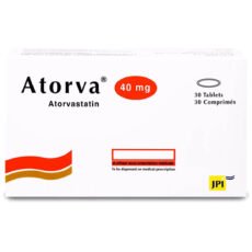 اتورفا Atorva 40 mg atorvastatin Tablets