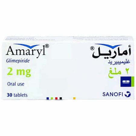 اماريل AMARYL 2 MG 30 TAB
