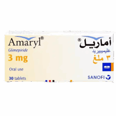 اماريل AMARYL 3 MG 30 TAB