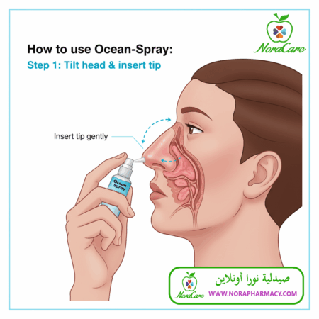 ⁦اوشن سبراي Ocean Nasal Spray 15 ml⁩ - الصورة ⁦3⁩