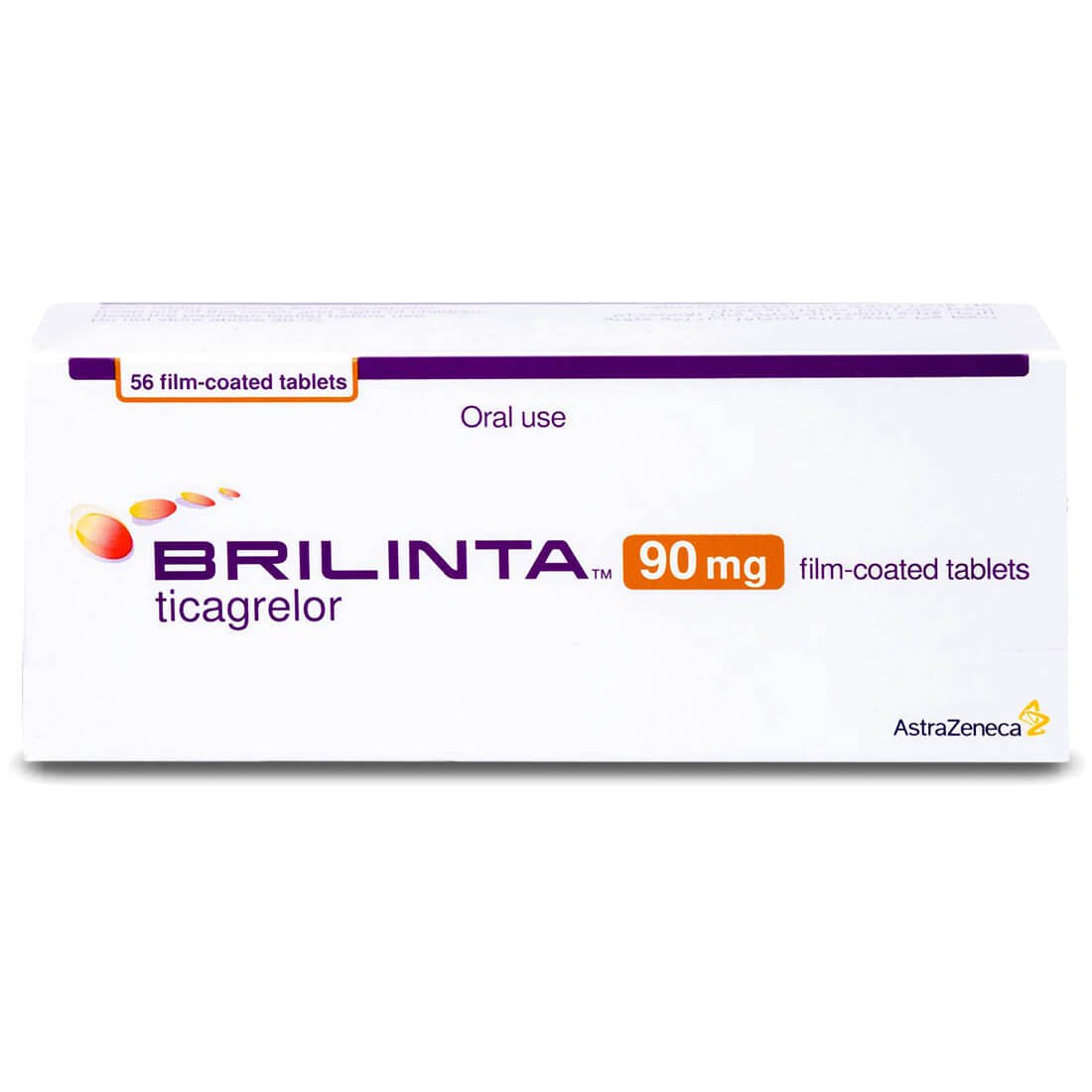 بريلينتا BRILINTA 90 MG 56 TAB