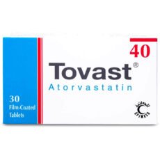 توفاست Tovast 40 mg atorvastatin Tab 30
