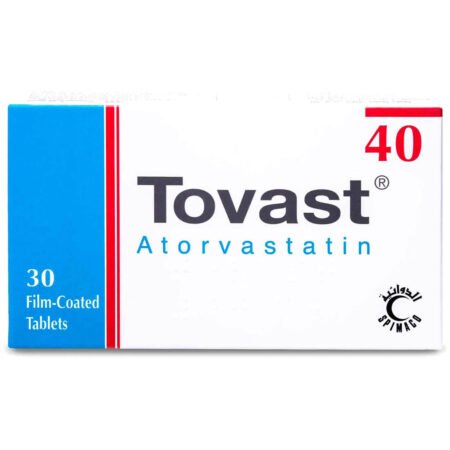 توفاست Tovast 40 mg atorvastatin Tab 30