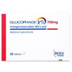 جلوكوفاج اكس ار 750 مجم 30 قرص GLUCOPHAGE