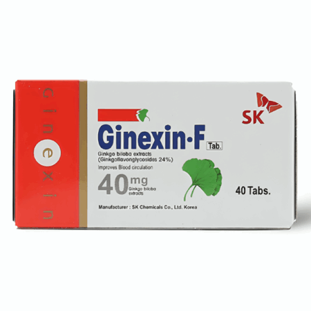 جينيكسين اف لتقوية الذاكرة و منع الدوار GINEXIN F