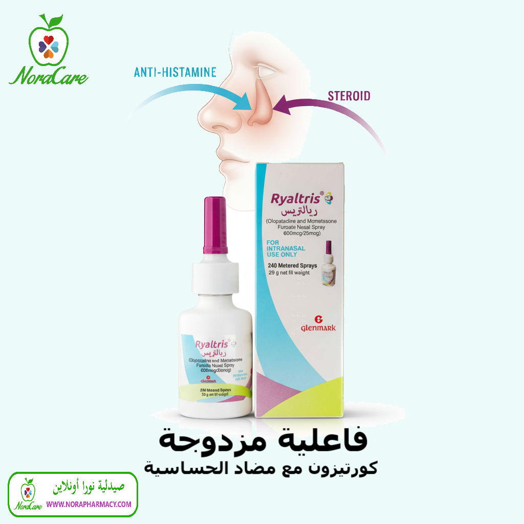 ريالتريس بخاخ Ryaltris Nasal Spray - الصورة 3