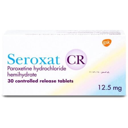 سيروكسات سي ار SEROXAT CR 12.5 وصفة طبية