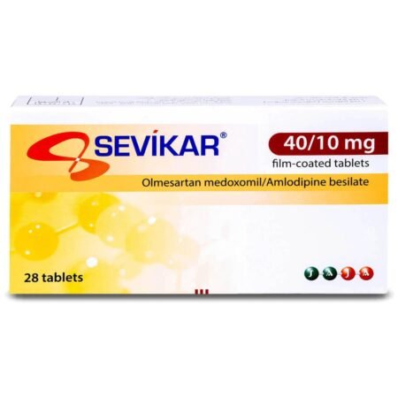 سيفيكار 40/10 مجم 28 قرص SEVIKAR