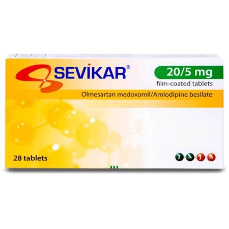 سيفيكار 20/5 مجم 28 قرص SEVIKAR