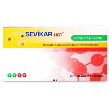 سيفيكار اتش سي تي 20/5/12.5 ملجم SEVIKAR HCT