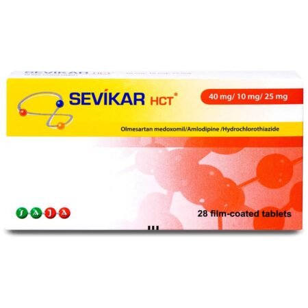 سيفيكار اتش سي تي 40/10/25 ملجم SEVIKAR HCT