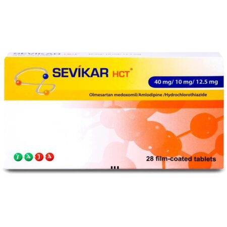 سيفيكار اتش سي تي 40/5/12.5 ملجم SEVIKAR HCT