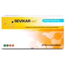 سيفيكار اتش سي تي 40/5/25 ملجم SEVIKAR HCT
