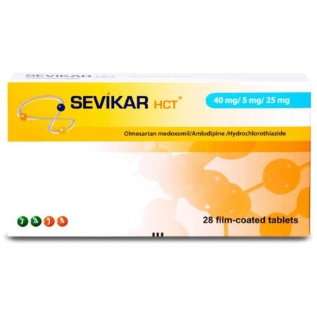 سيفيكار اتش سي تي 40/5/25 ملجم SEVIKAR HCT