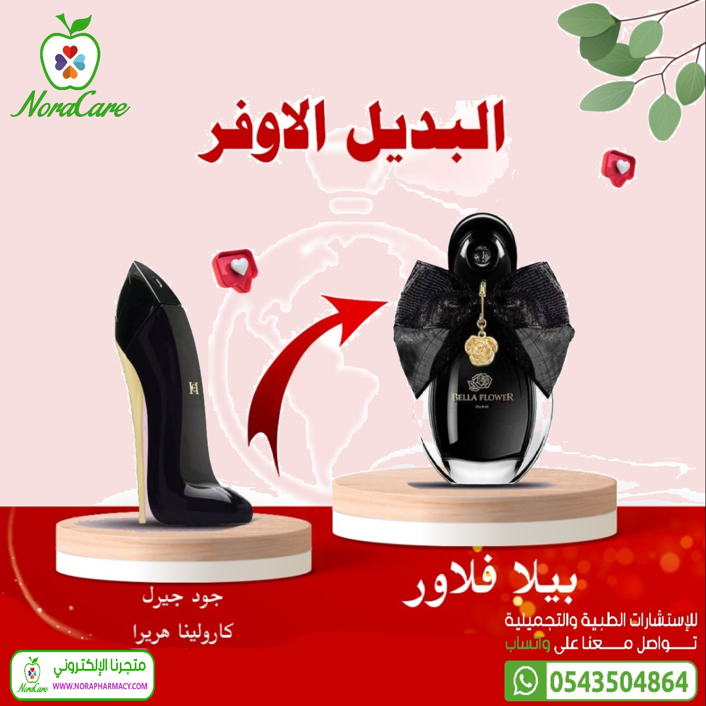 عطر بيلا فلاور للنساء Bella flower - الصورة 2