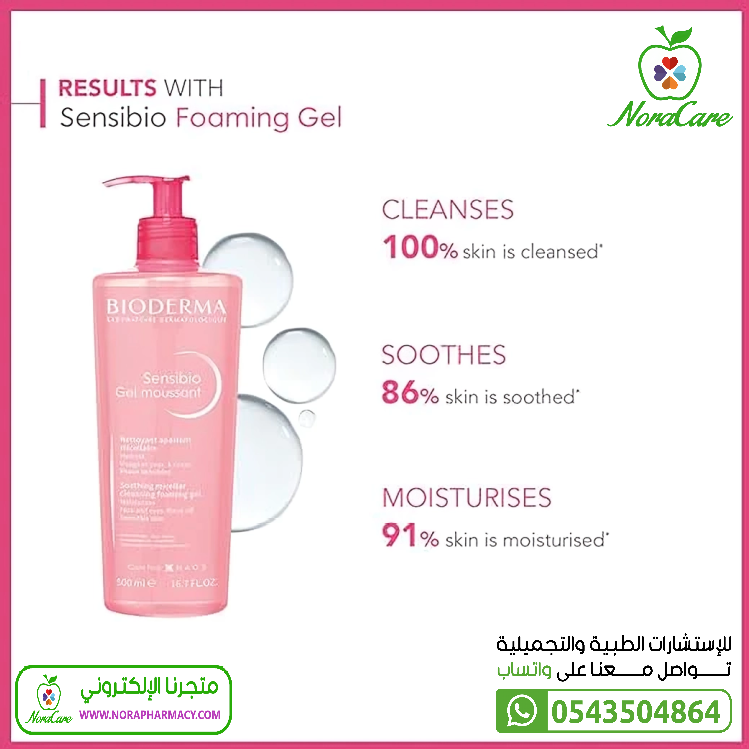 غسول بيودرما للبشرة الحساسة BIODERMA - الصورة 5
