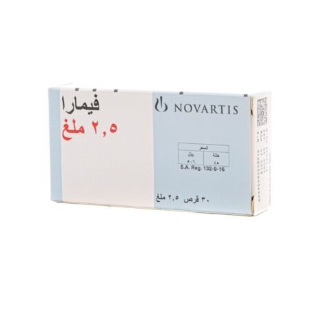 فيمارا 2.5 FEMARA 30 TAB وصفة طبية