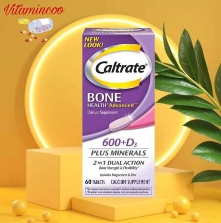 ⁦كالترات 600 بلس د مع معادن 60 قرص CALTRATE⁩ - الصورة ⁦3⁩