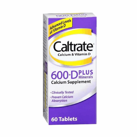 كالترات 600 بلس د مع معادن 60 قرص CALTRATE