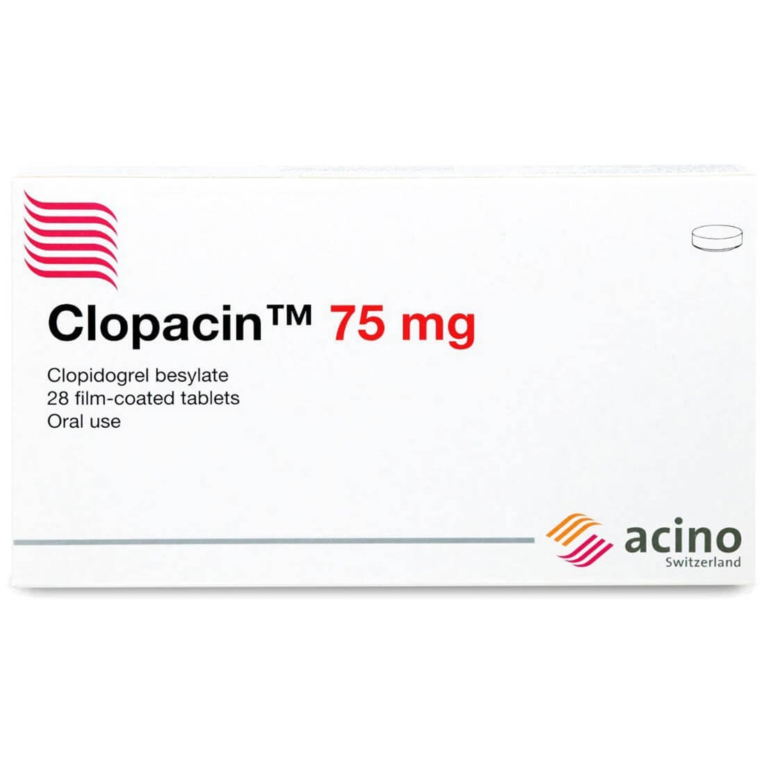 كلوباسين 75 مجم 28 قرص CLOPACIN