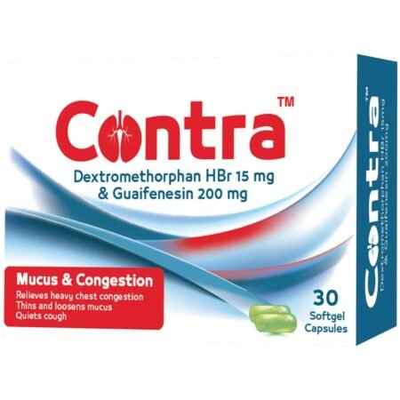 كونترا للبلغم و الاحتقان 30 كبسولة CONTRA
