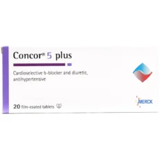 كونكور بلص 5/12.5 مجم 20 قرص CONCOR PLUS