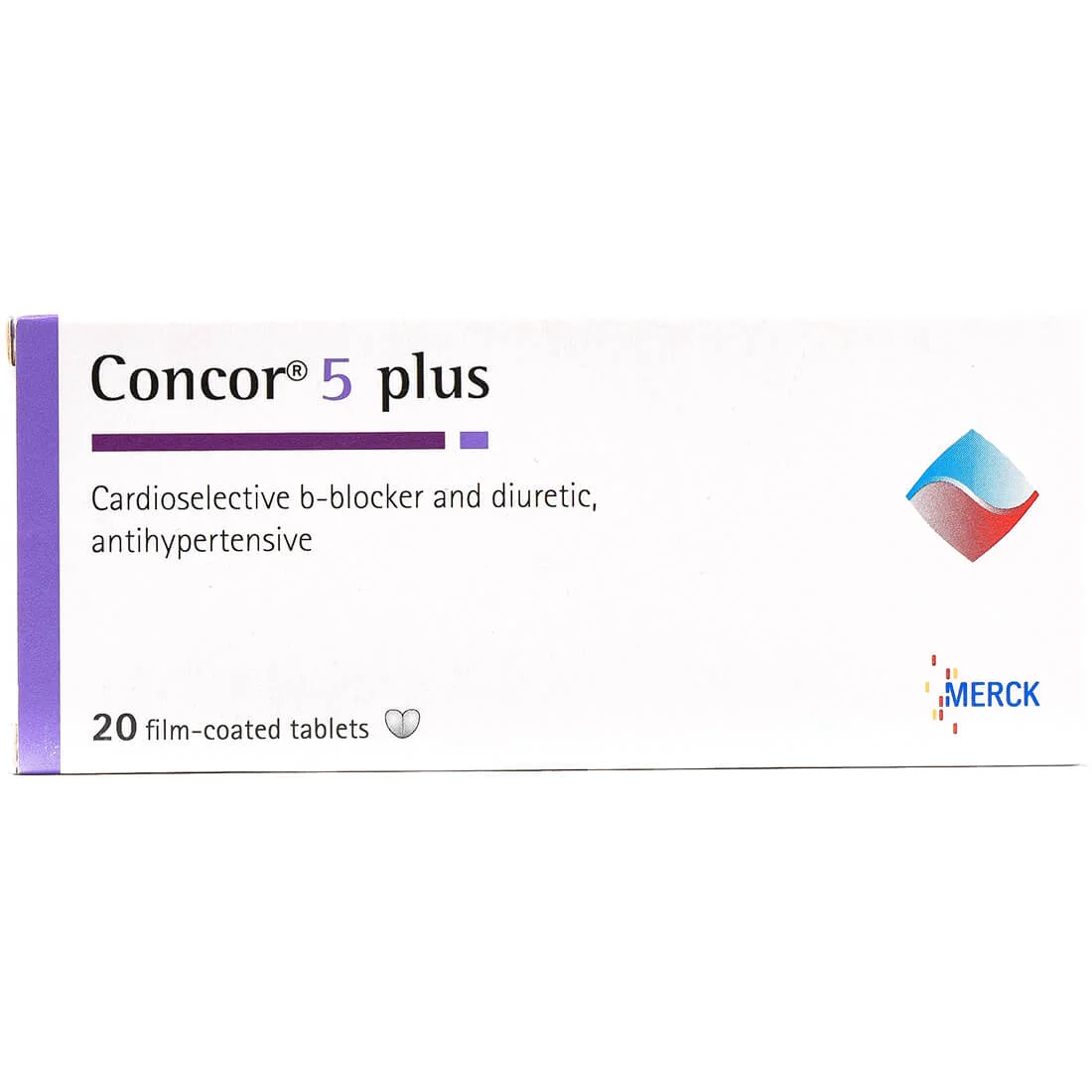 كونكور بلص 5/12.5 مجم 20 قرص CONCOR PLUS