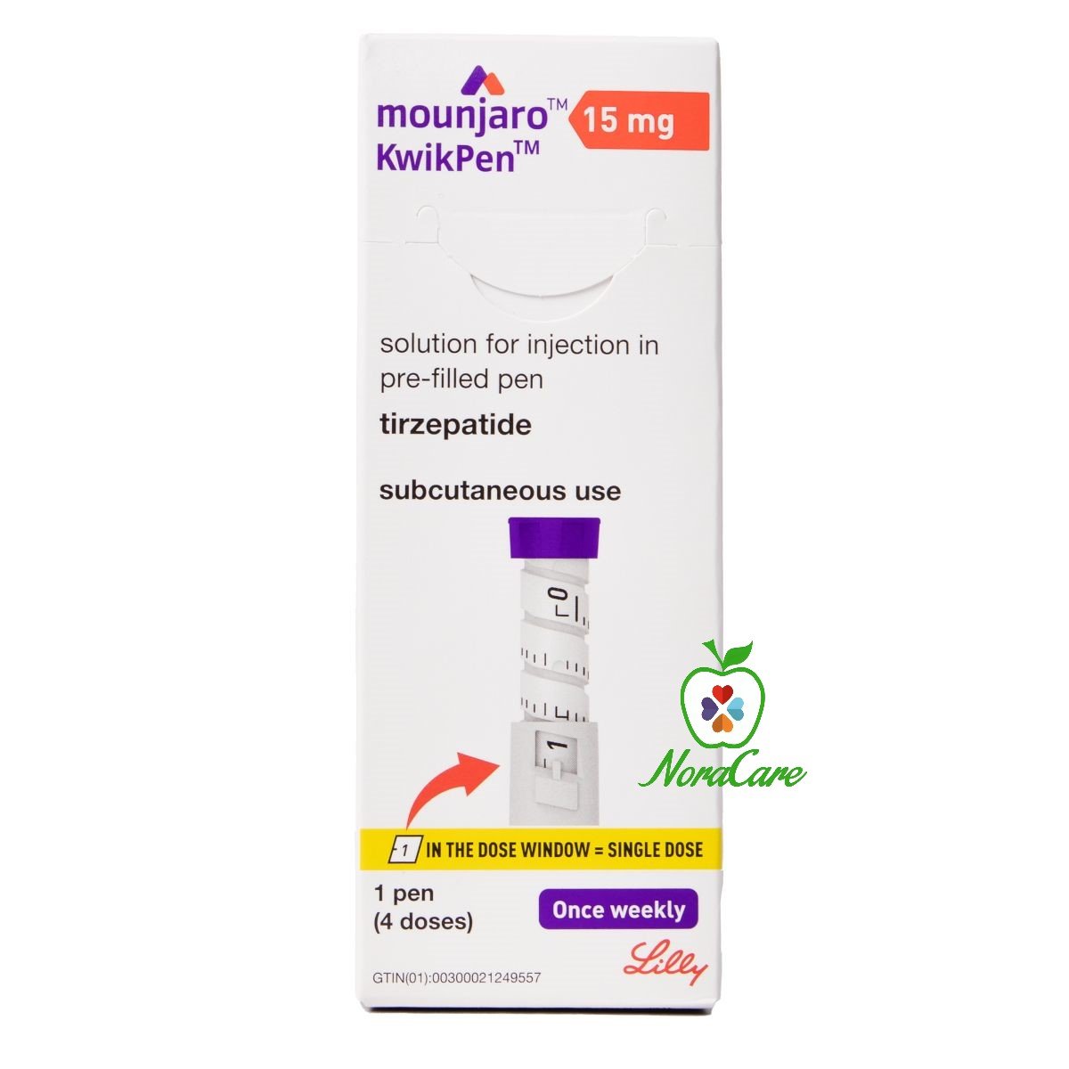 مونجارو كويك بين 15 مجم مرة أسبوعيًا