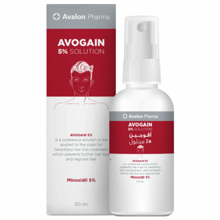 افوجين 5 % لعلاج تساقط الشعر AVOGAIN SPRAY