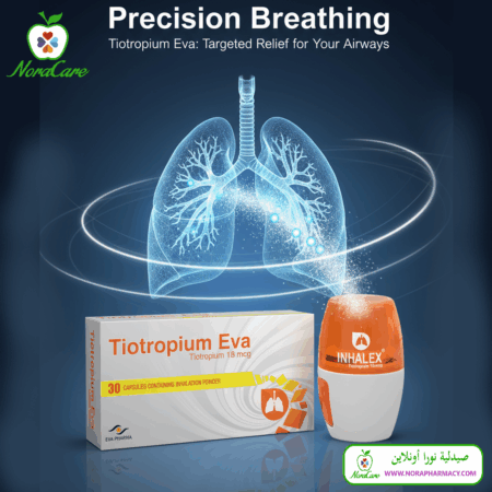 ⁦تيوتروبيوم إيفا 30 كبسولة بودرة للإستنشاق TIOTROPIUM EVA⁩ - الصورة ⁦2⁩
