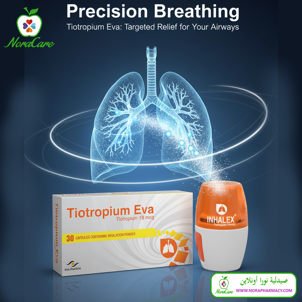 تيوتروبيوم إيفا 30 كبسولة بودرة للإستنشاق TIOTROPIUM EVA - الصورة 2