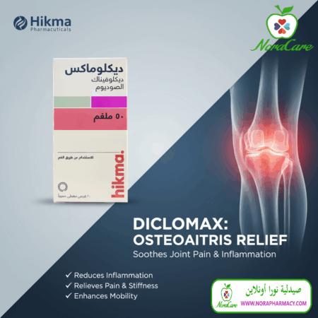 ⁦دكلوماكس مضاد للالتهاب مسكن للالم DICLOMAX 50MG 20TAB⁩ - الصورة ⁦7⁩