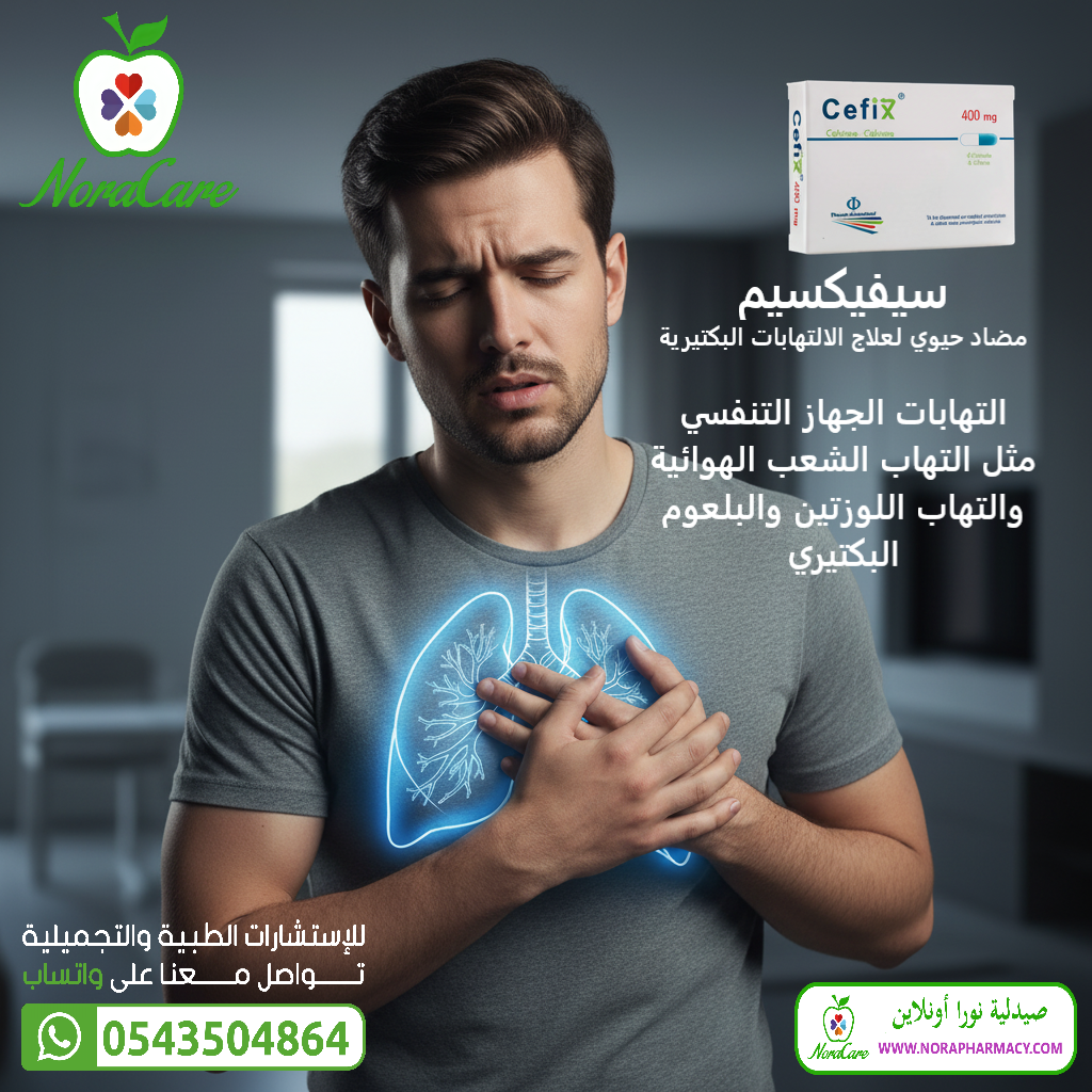 سيفكس 400 مجم مضاد حيوي واسع المجال Cefix - الصورة 7