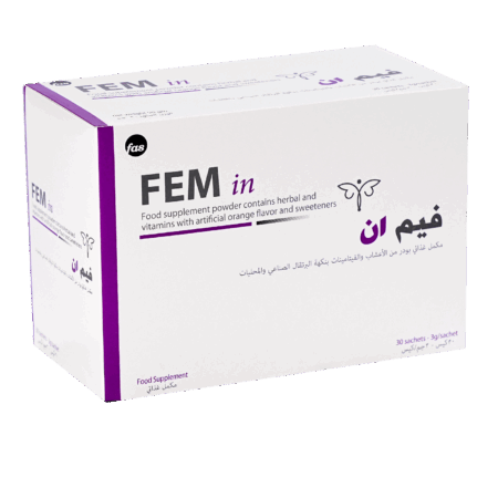 فيم ان لتخفيف اعراض انقطاع الطمث FEM IN