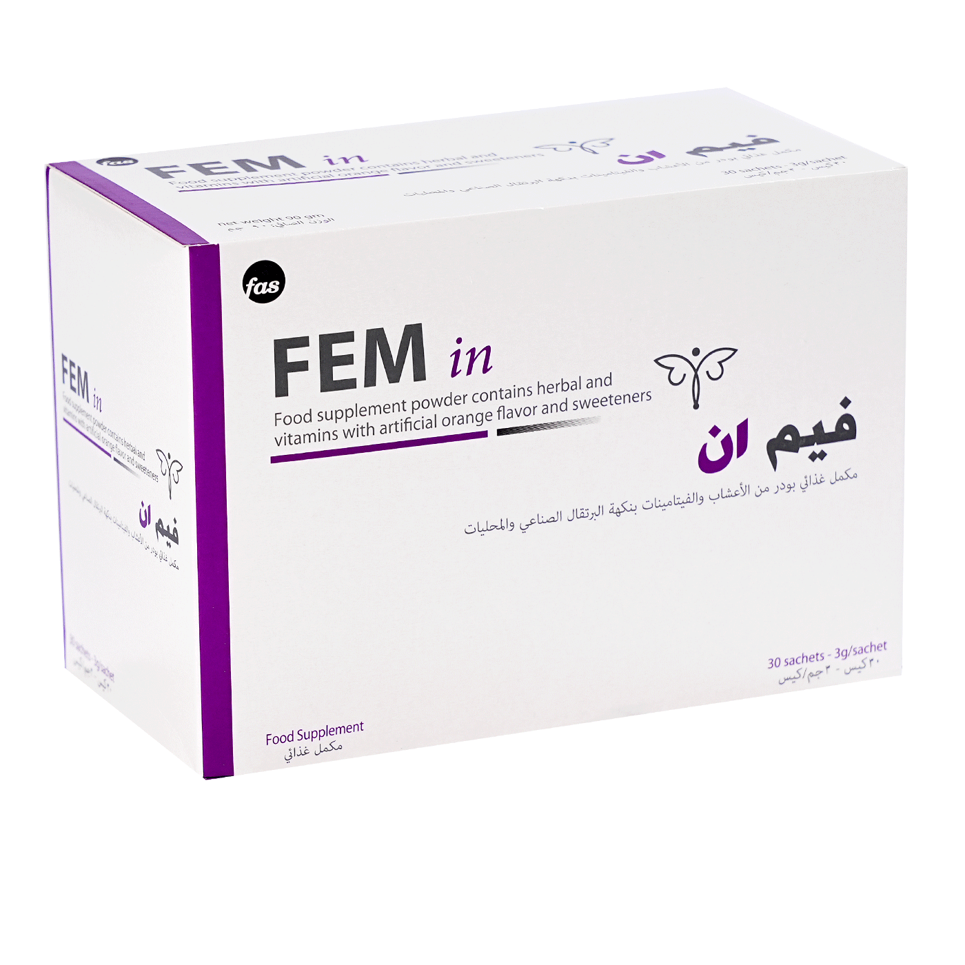فيم ان لتخفيف اعراض انقطاع الطمث FEM IN