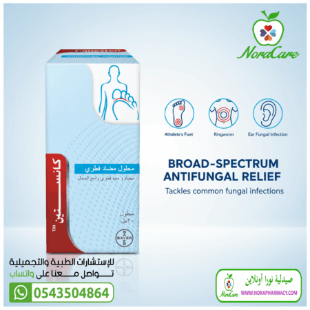 ⁦كانستين CANESTEN ANTIFUNGAL SOLUTION⁩ - الصورة ⁦6⁩