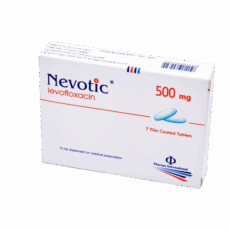نيفوتيك مضاد حيوي NEVOTIC LEVOFLOXACIN