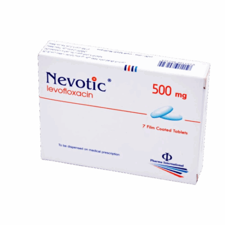 نيفوتيك مضاد حيوي NEVOTIC LEVOFLOXACIN